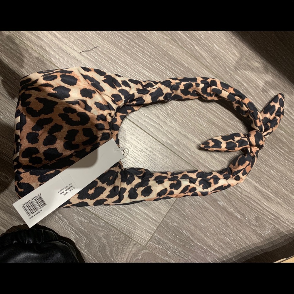 ganni mini leopard print shoulder bag - Picture 4 of 6
